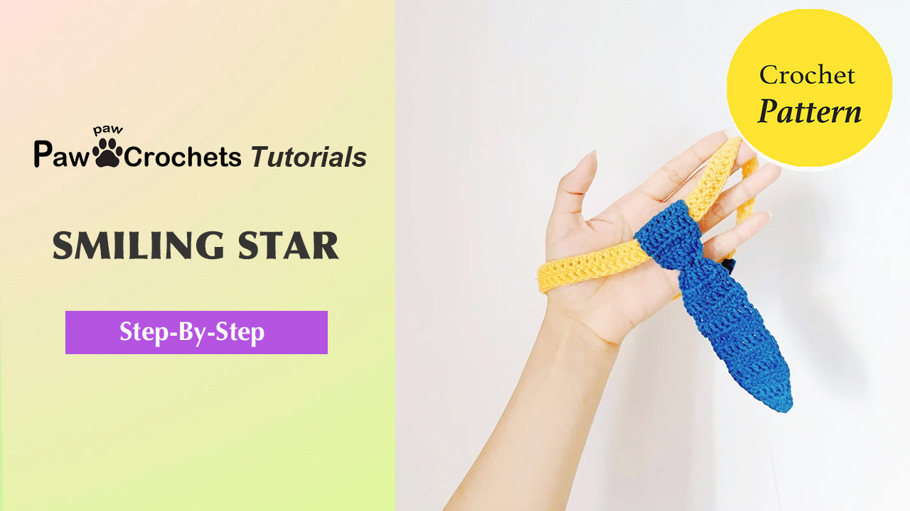 Easy Crochet Cat Collars