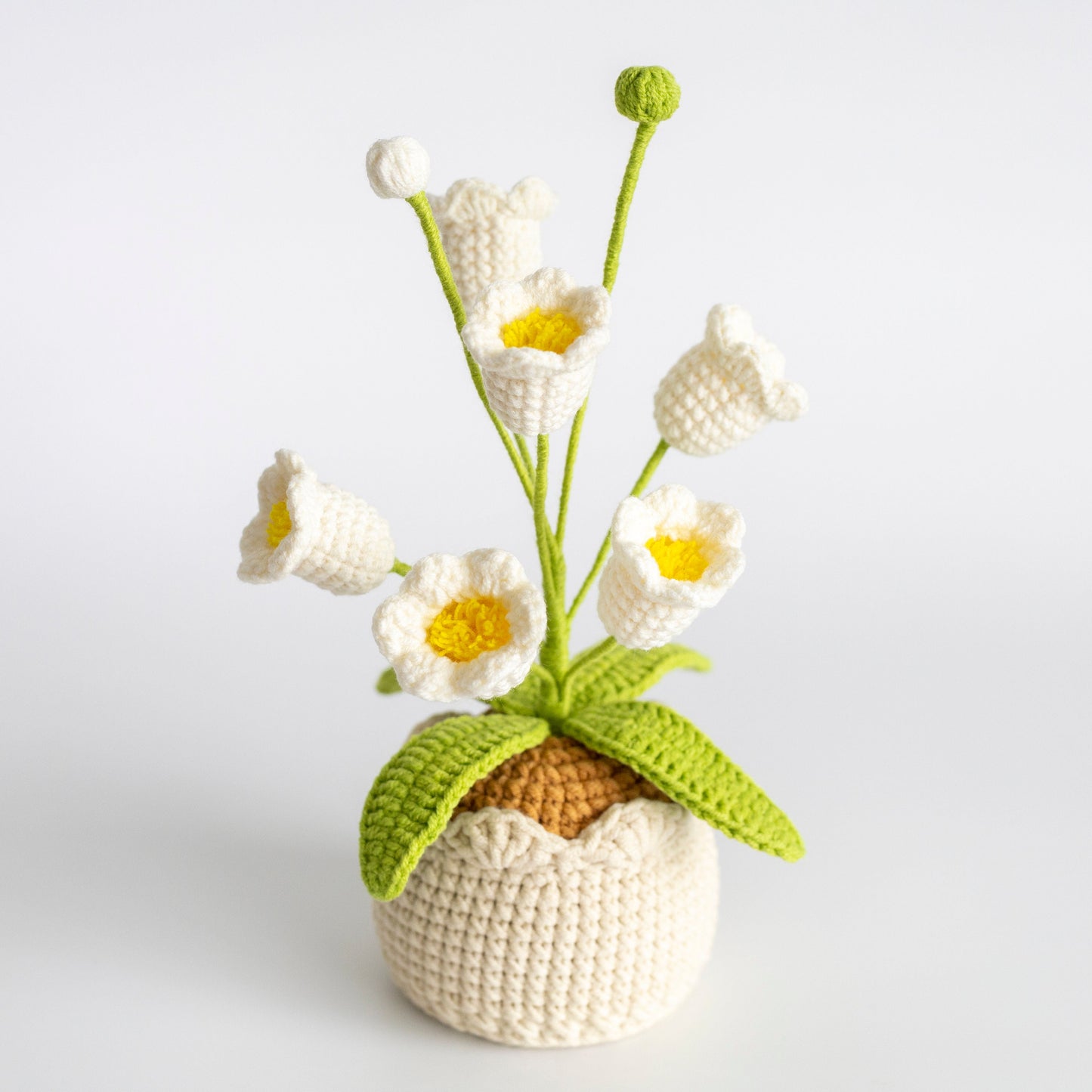 Crochet Flower Plant Home Decor Mom's Gifts