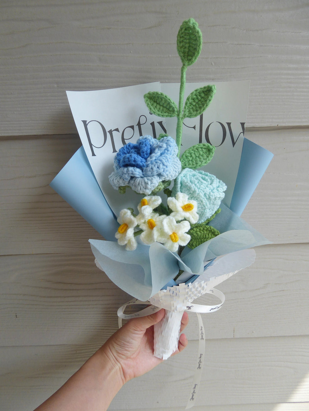 Crochet Flower Bouquet Mom's Gifts