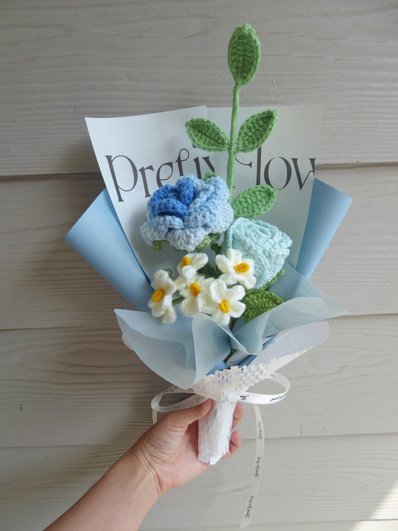 Crochet Flower Bouquet Mom's Gifts