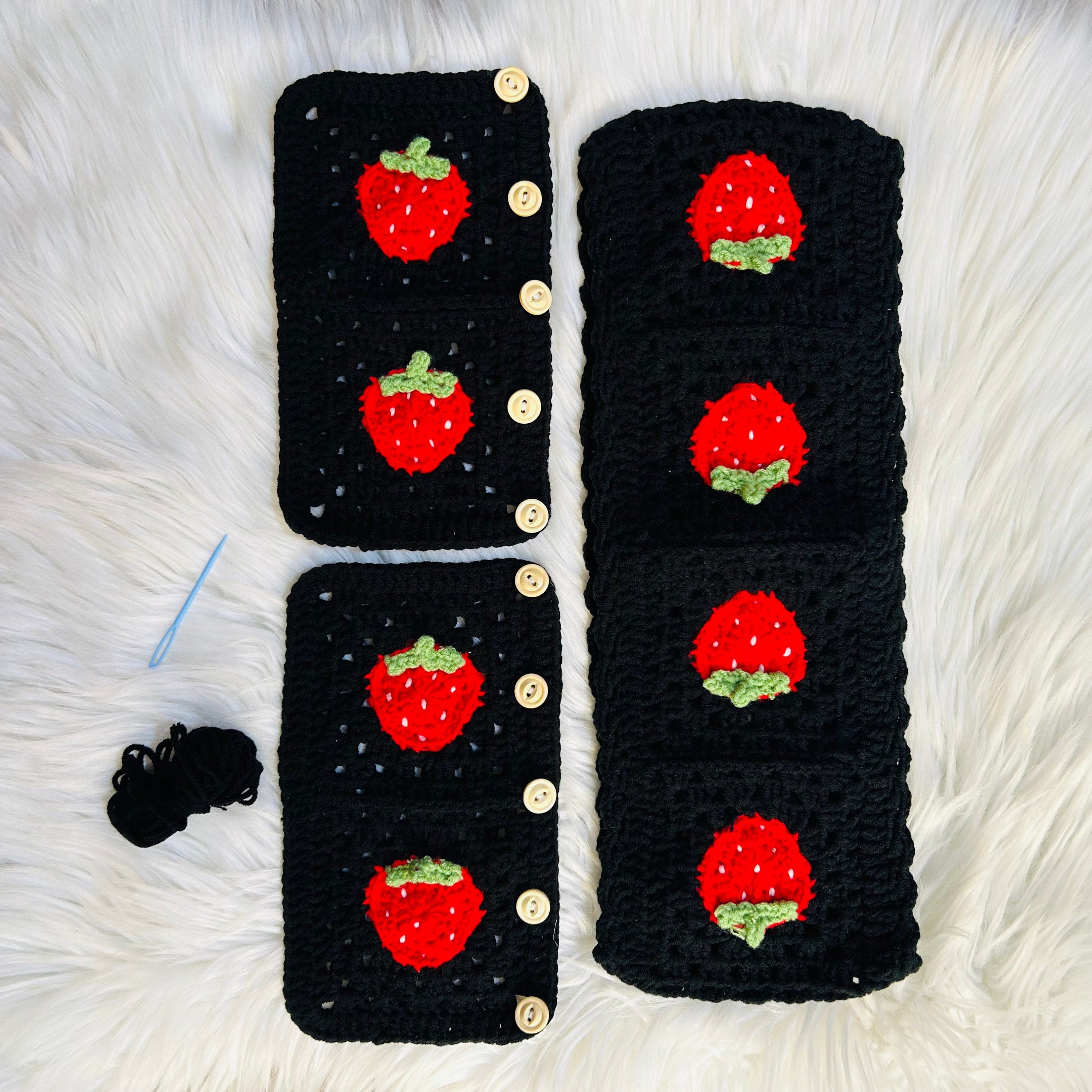 Handmade Crochet Steering Wheel Cover Seat Belt Cover