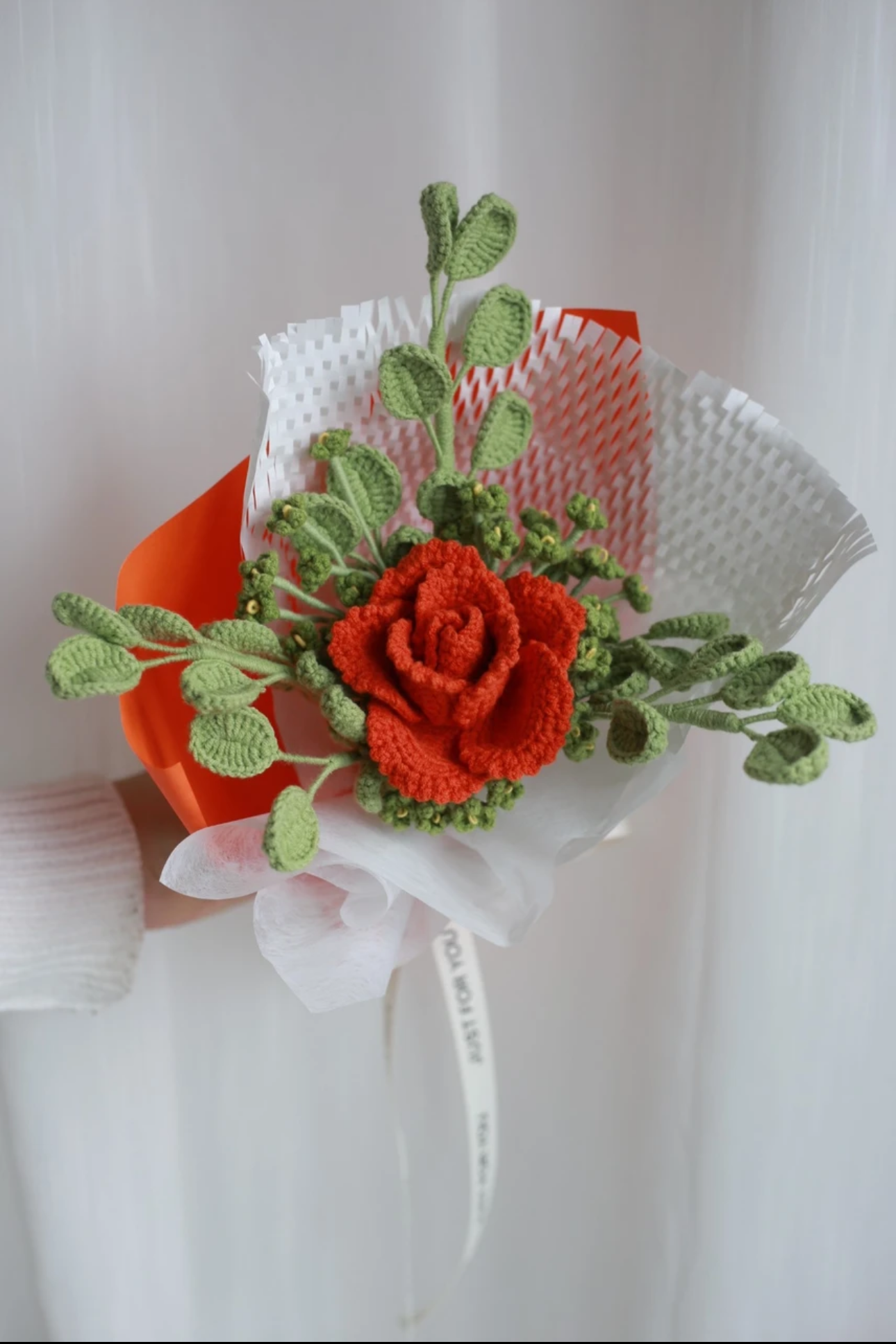 Bridal Bouquet Handmade Gift Crochet Flower Bouquet