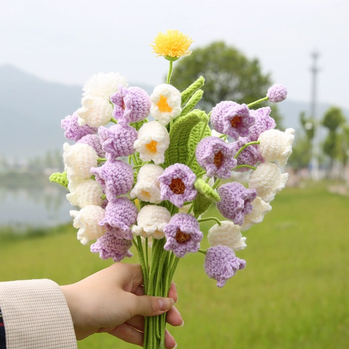 Crochet Lily Of Valley Flower