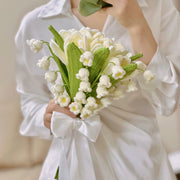Bridal Bouquet Crochet Lily + Lily Of Valley Flower Bouquet