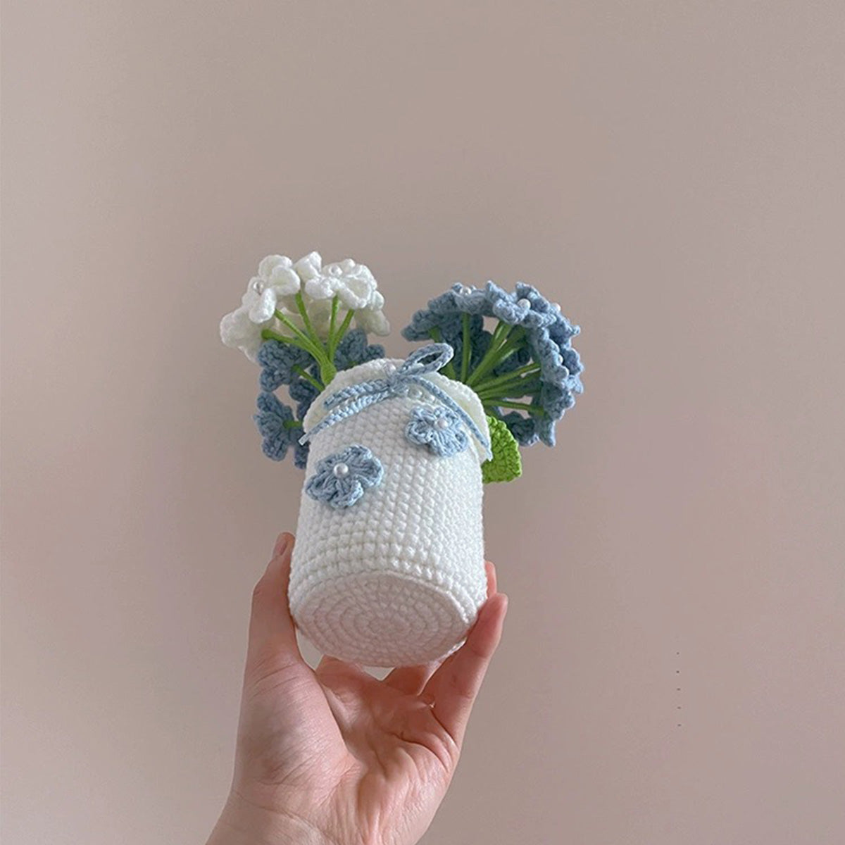Crochet Flower With Pot