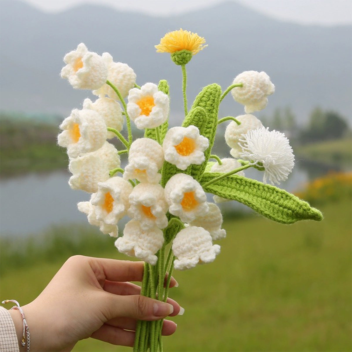 Crochet Lily Of Valley Flower