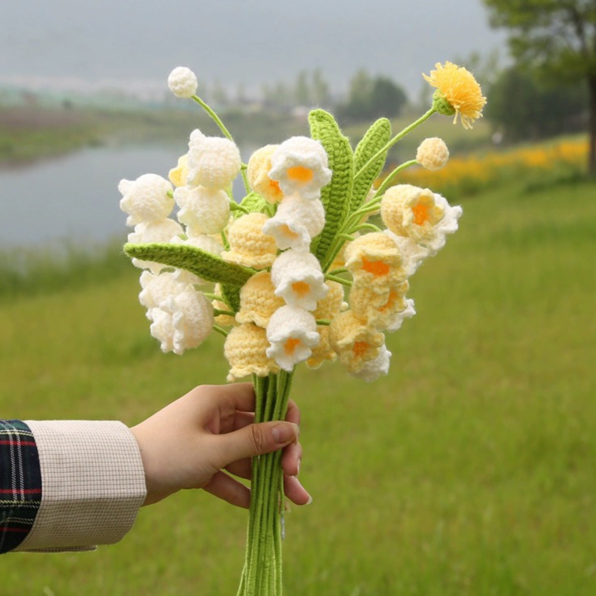 Crochet Lily Of Valley Flower