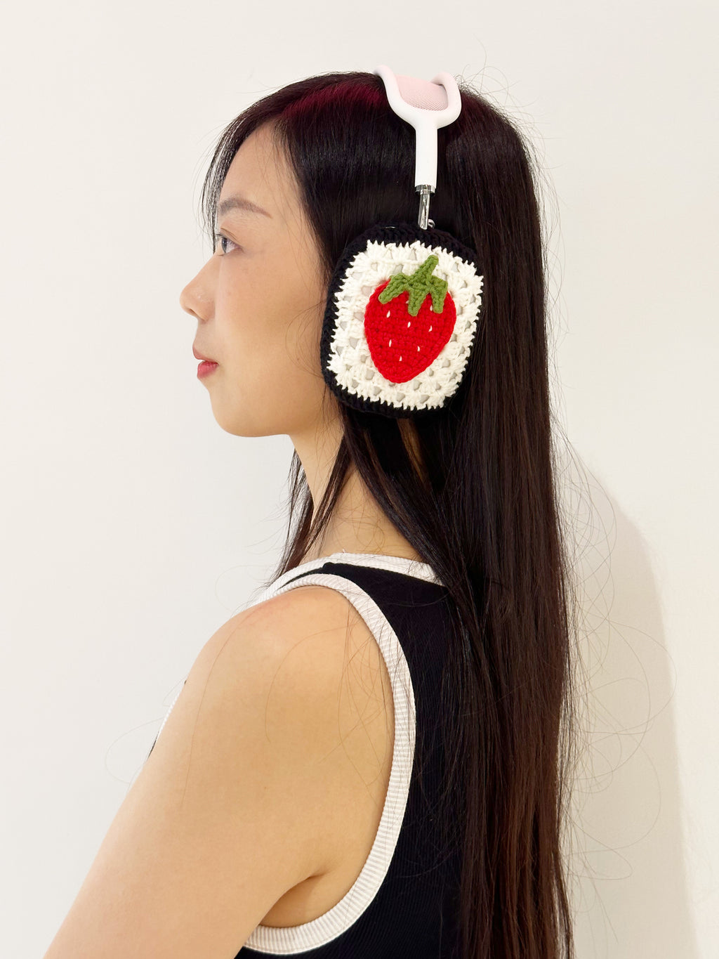 Classic Strawberry AirPods Max Cases Sony XM1000 Cases