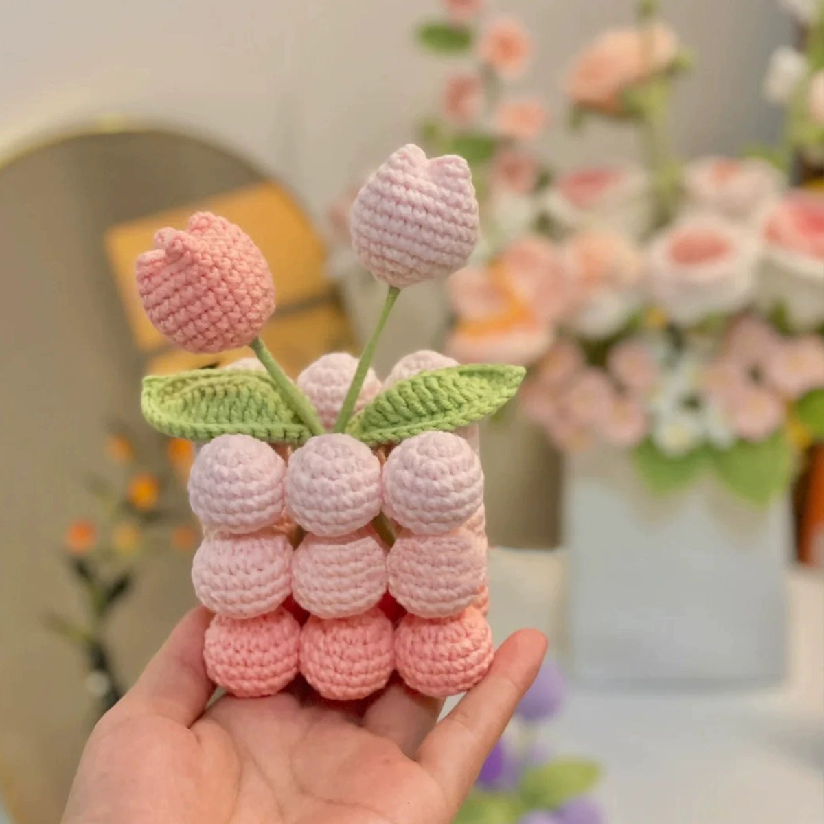 Crochet Tulip Flower Design