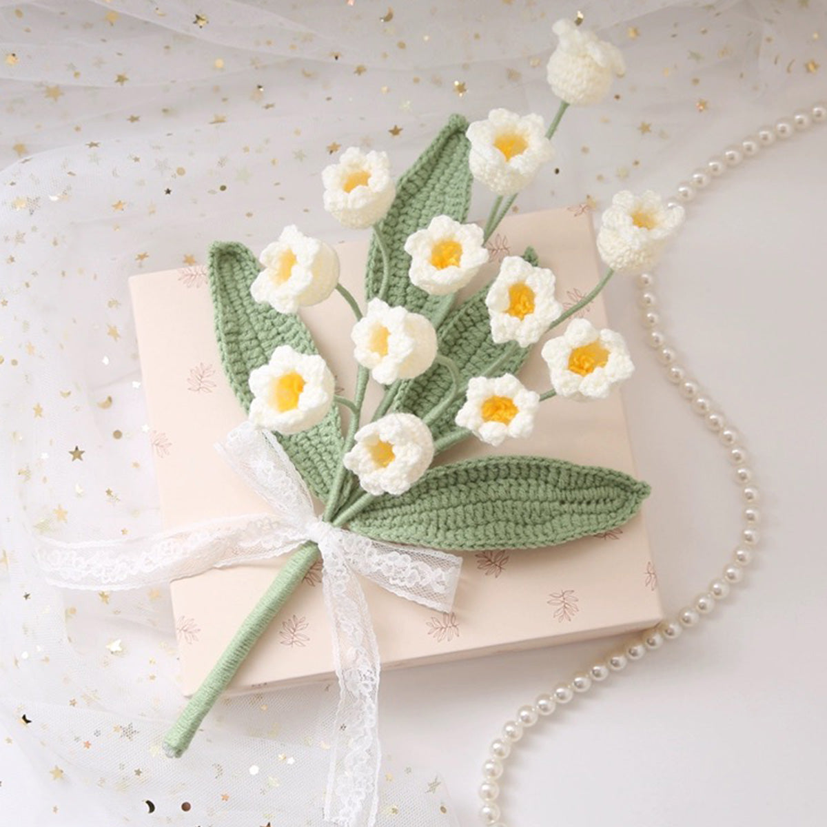 Crochet Lily Of Valley Flower