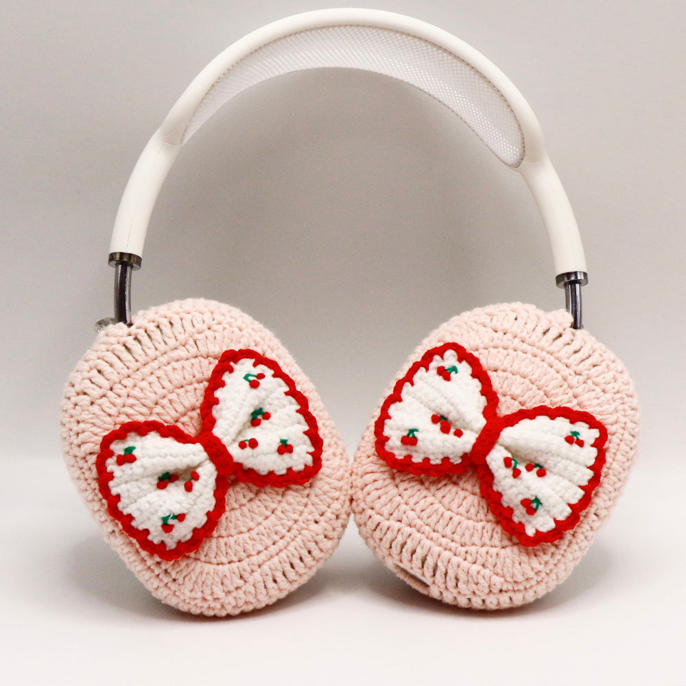 Cherry Bow AirPods Max Cases Sony XM1000 Cases – Pawpawcrochets