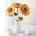 Crochet Sunfower Bouquet-Gift For Mom And Teacher