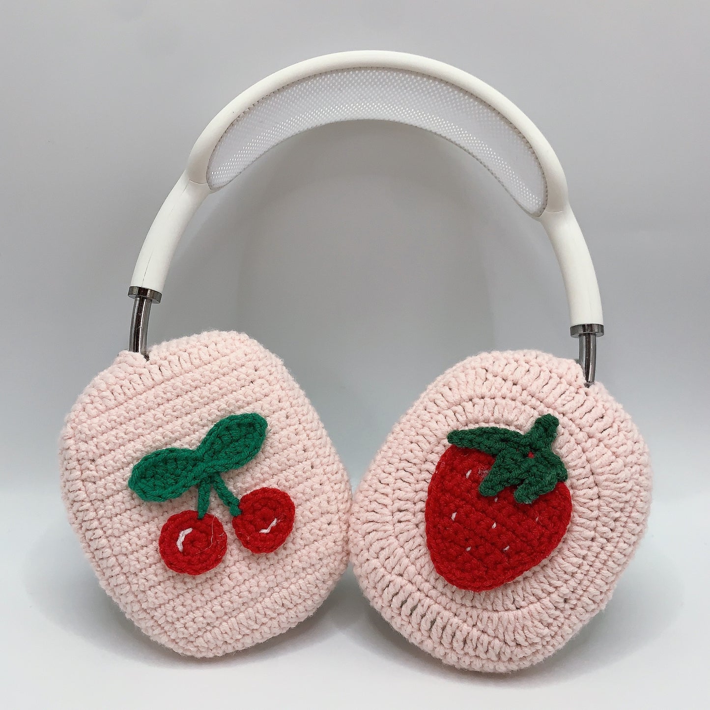 Pink Base Strawberry AirPods Max Case Sony XM1000 Cases