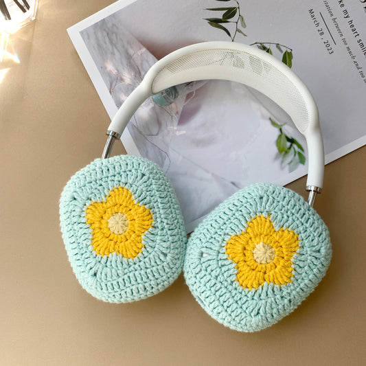 Cute Yellow Flower AirPods Max Cases Sony XM1000 Cases