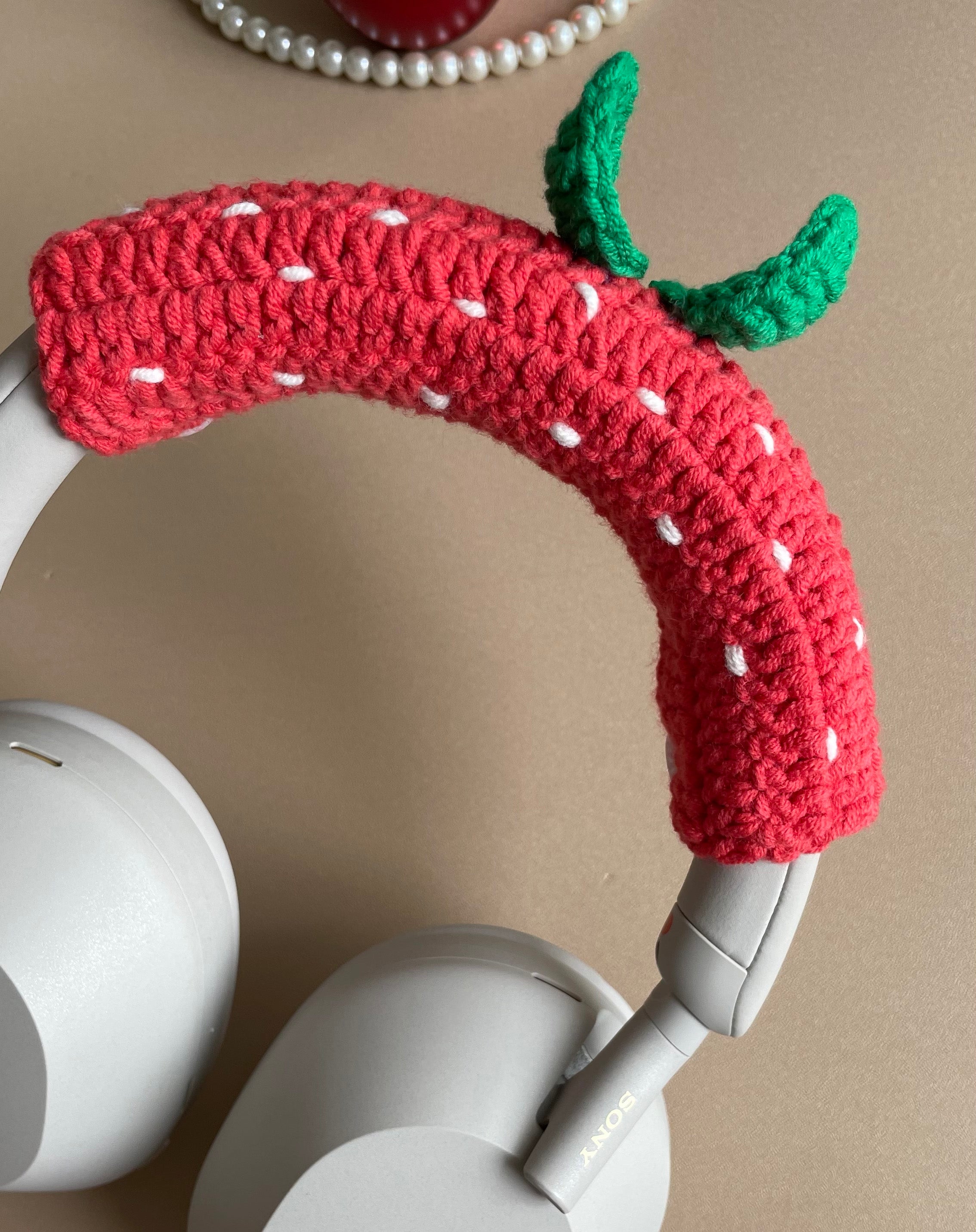 Strawberry Airpods Max Accessories Sony XM1000 Cases