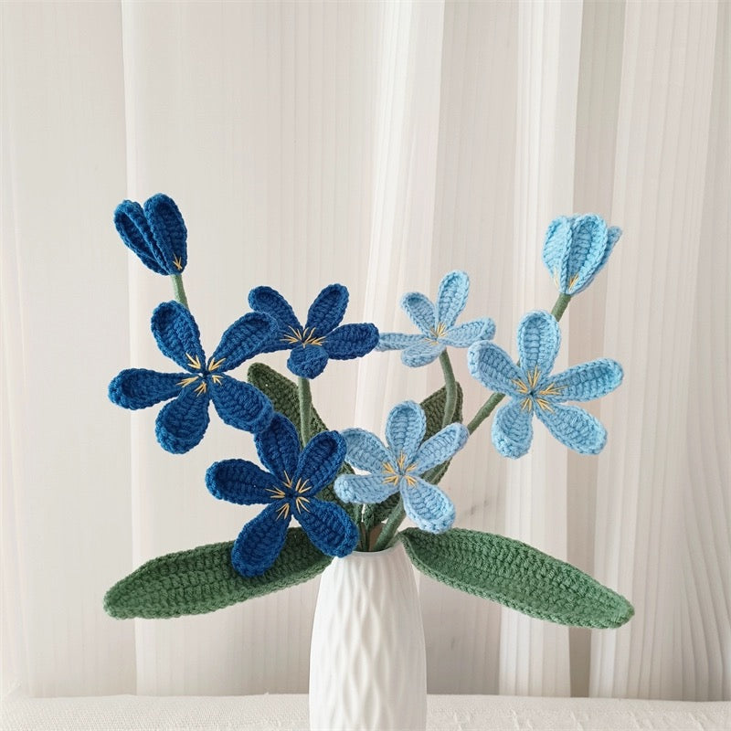 Multi-Color Flower Bouquet Mother's Gift Crochet Flowers