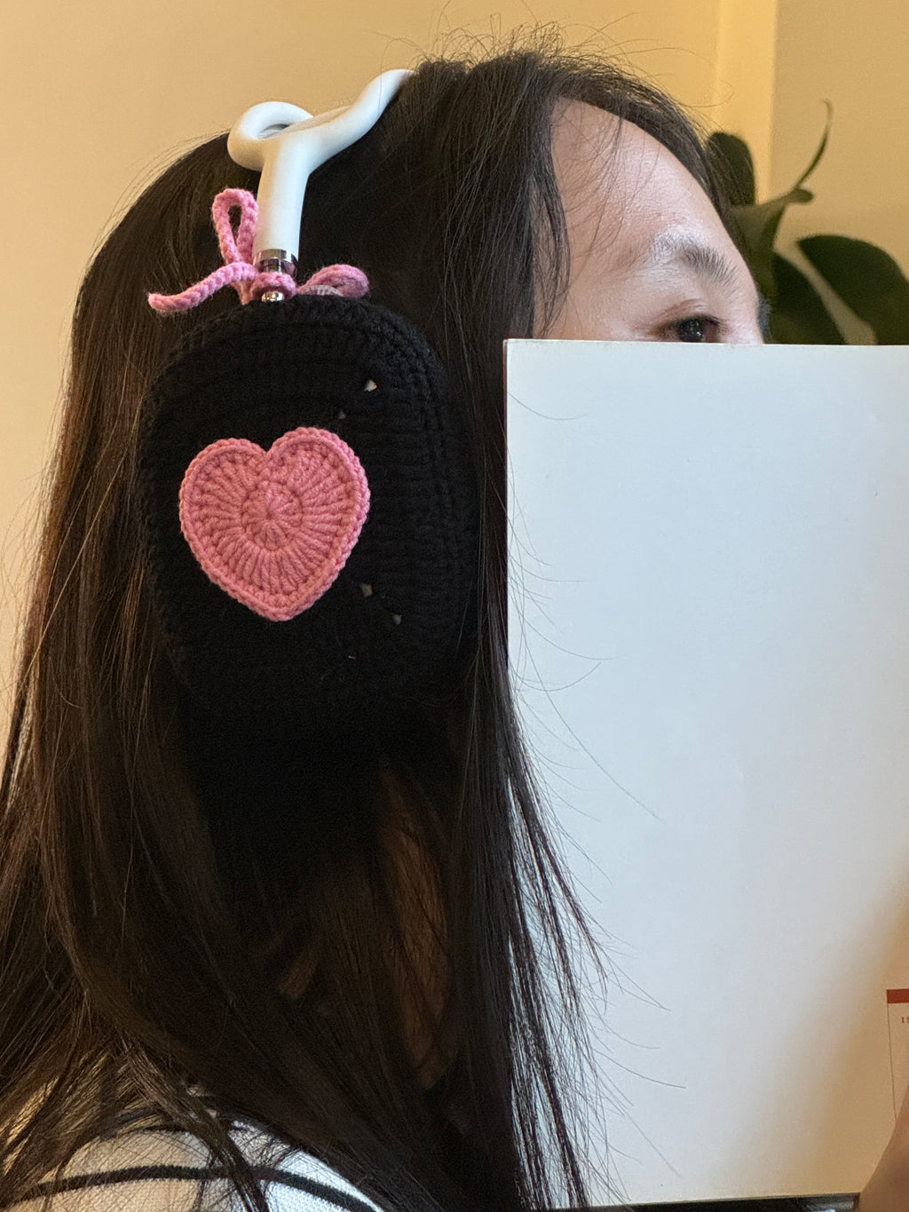 Crochet Cherry AirPods Max Cases Sony XM5 Cases