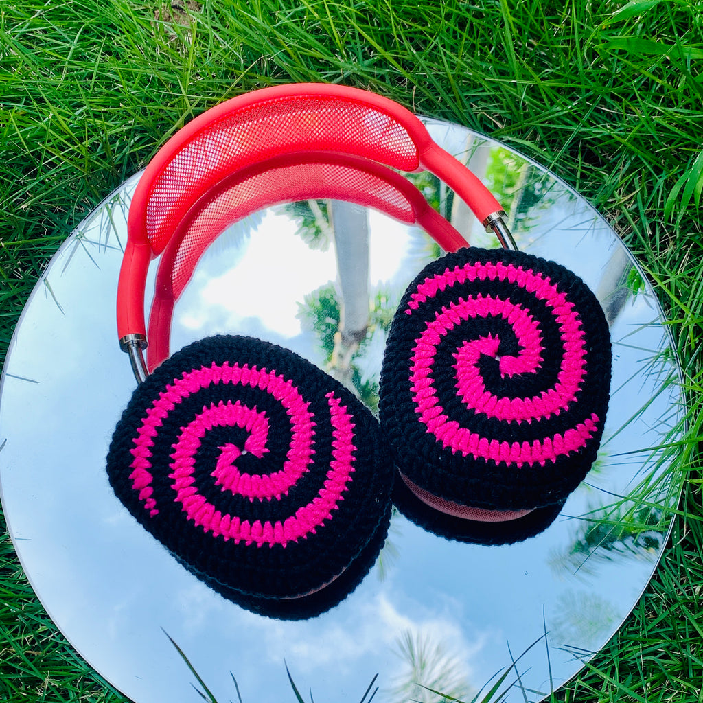 Black and Pink AirPods Max Cases Sony XM1000 Cases