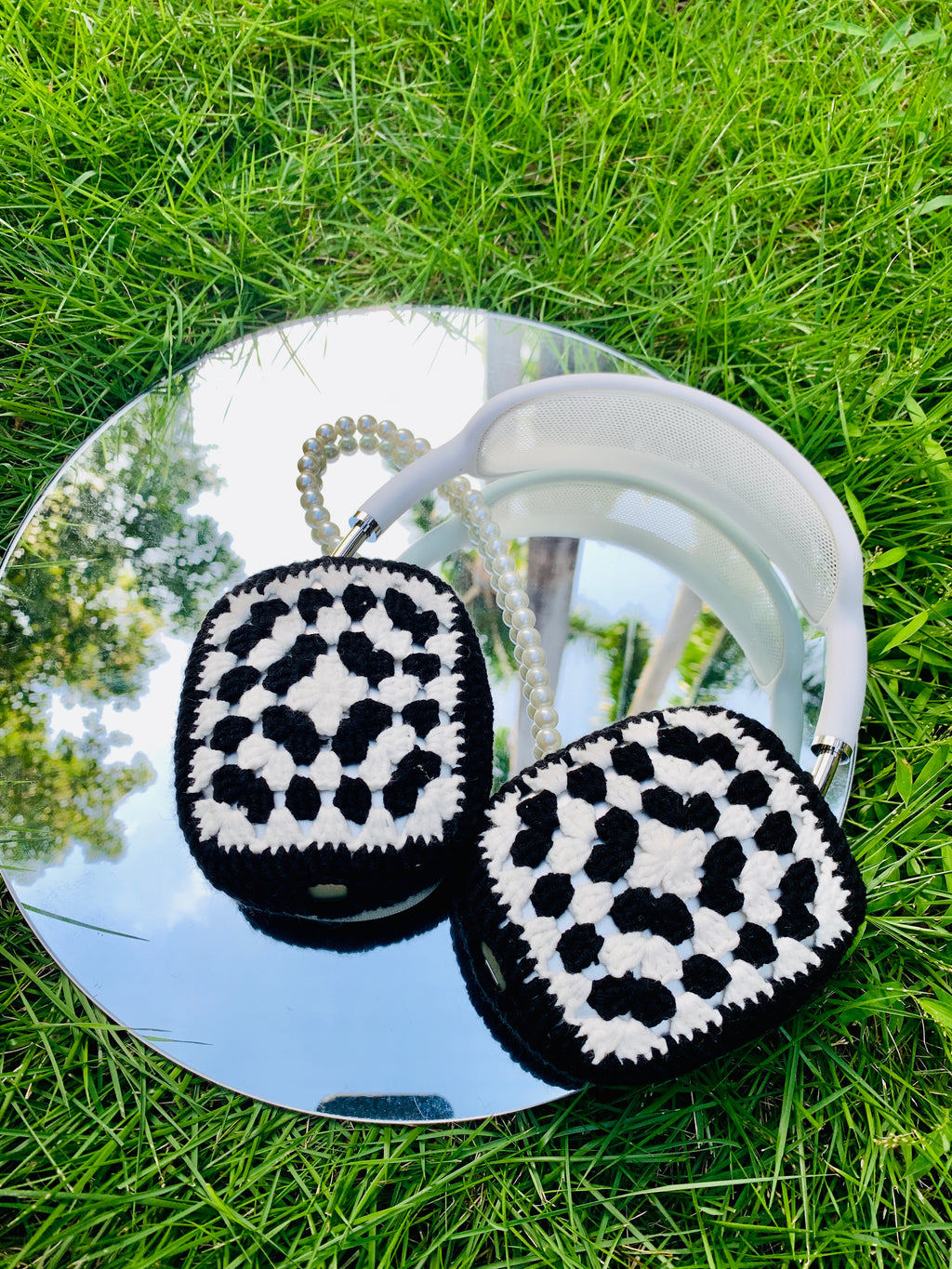 Granny Squre AirPods Max Cases