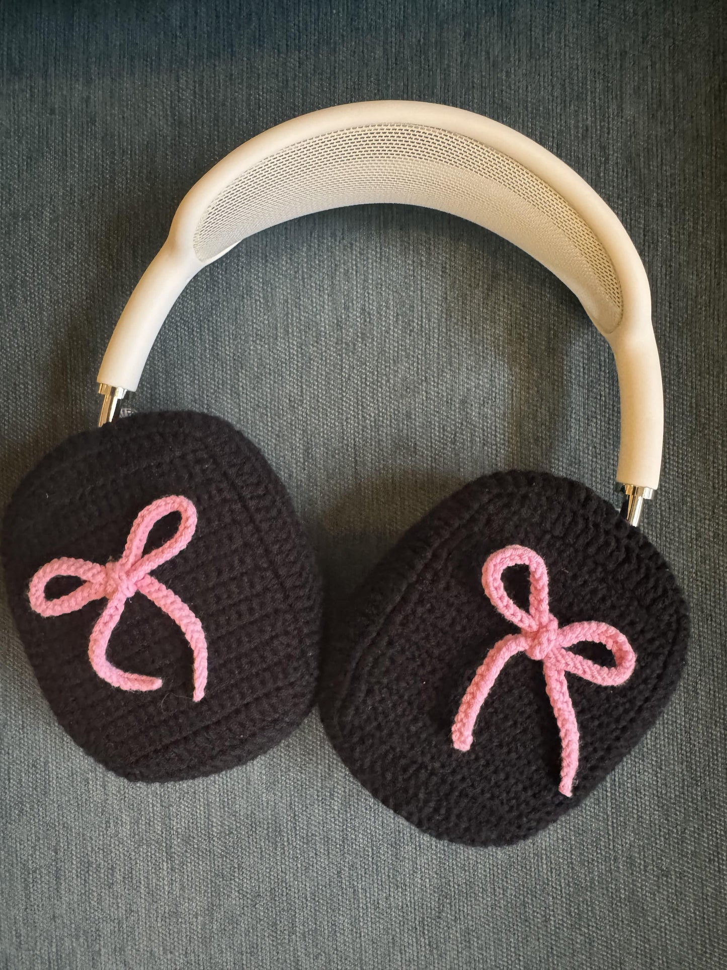 Crochet Bow AirPods Max Cases Sony XM5 Cases