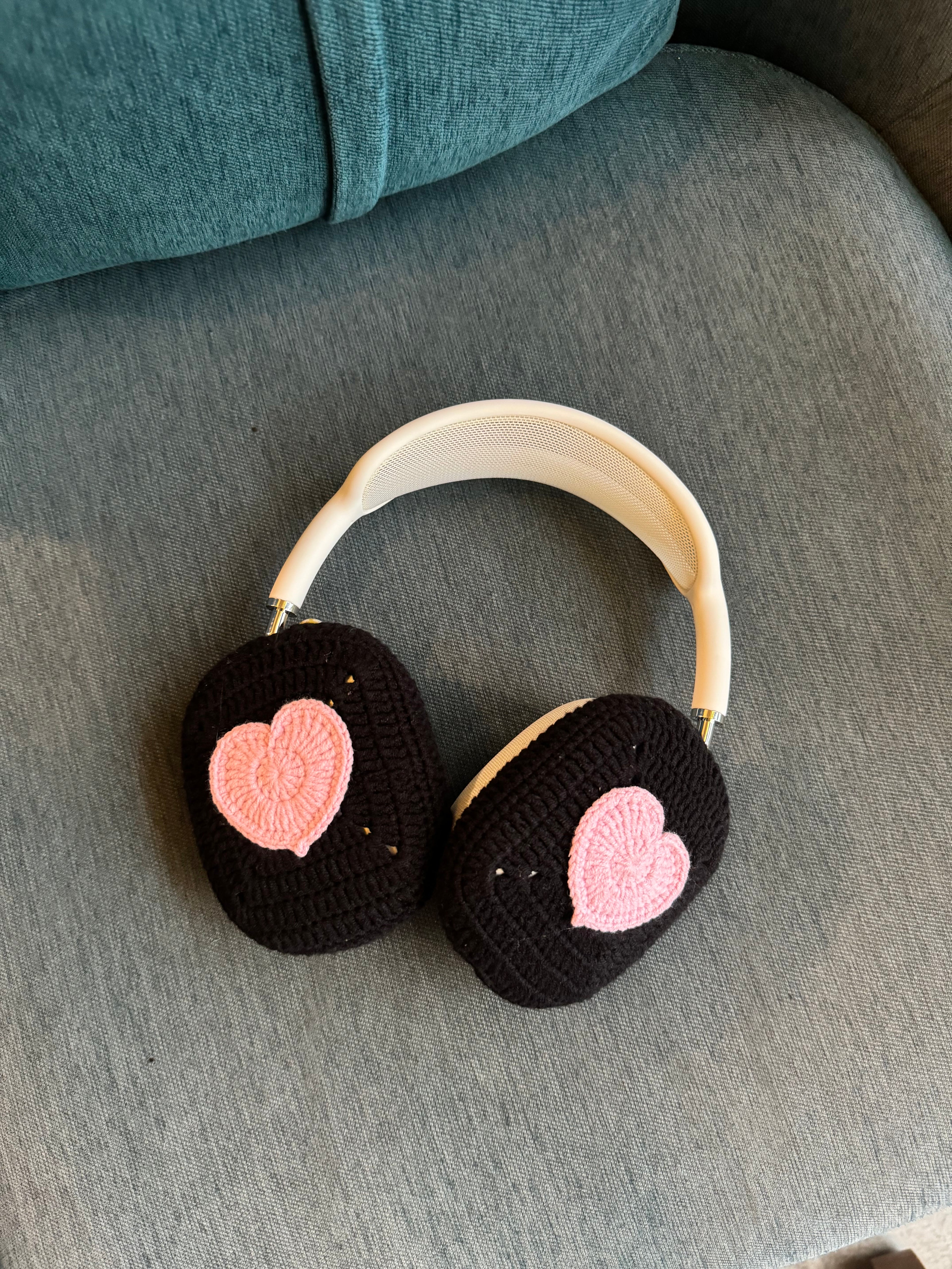 Crochet Cherry AirPods Max Cases Sony XM5 Cases