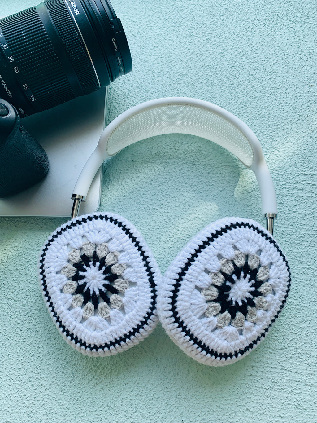 Classic Black White AirPods Max Cases Sony XM1000 Cases