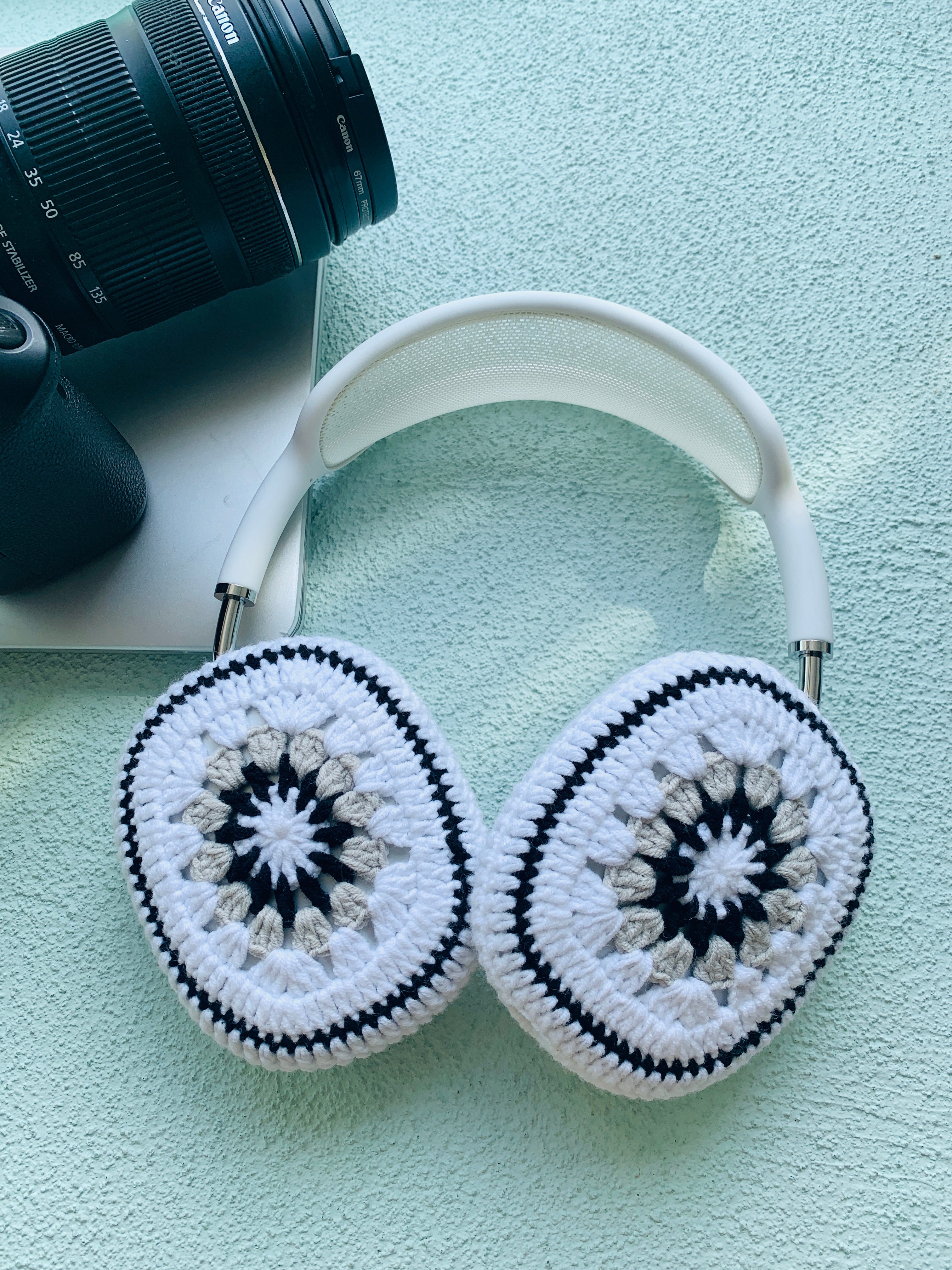 Classic Black White AirPods Max Cases Sony XM1000 Cases