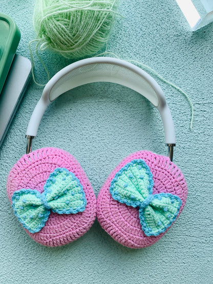 Pinky Bow AirPods Max Cases Sony XM1000 Cases