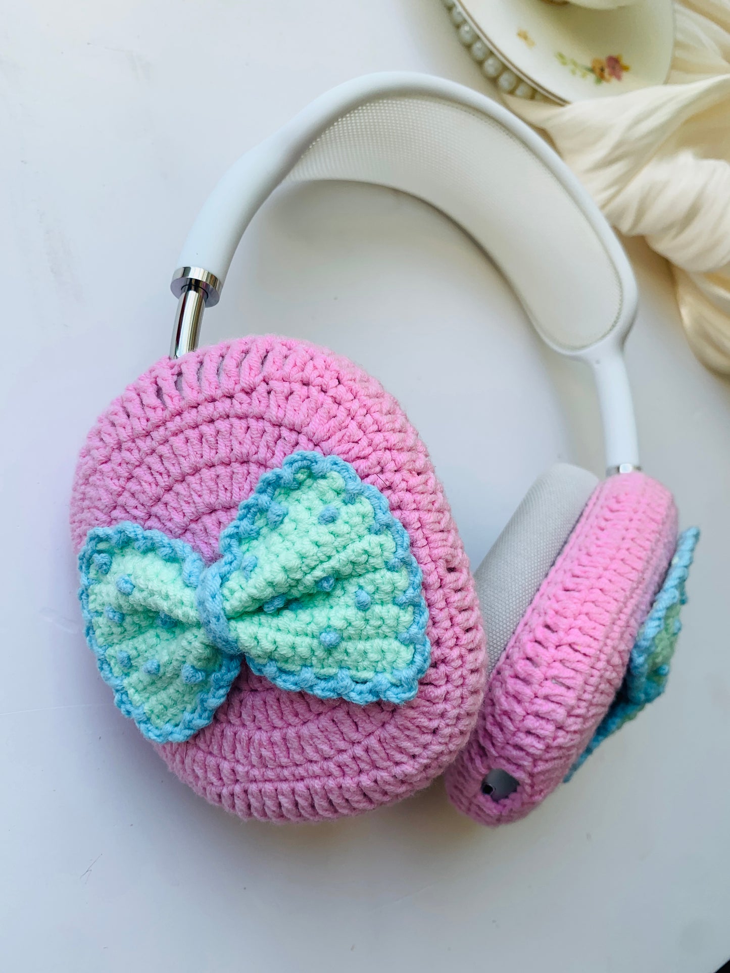 Pinky Bow AirPods Max Cases Sony XM1000 Cases