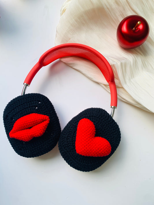 Red Heart AirPods Max Cases Sony XM1000 Cases