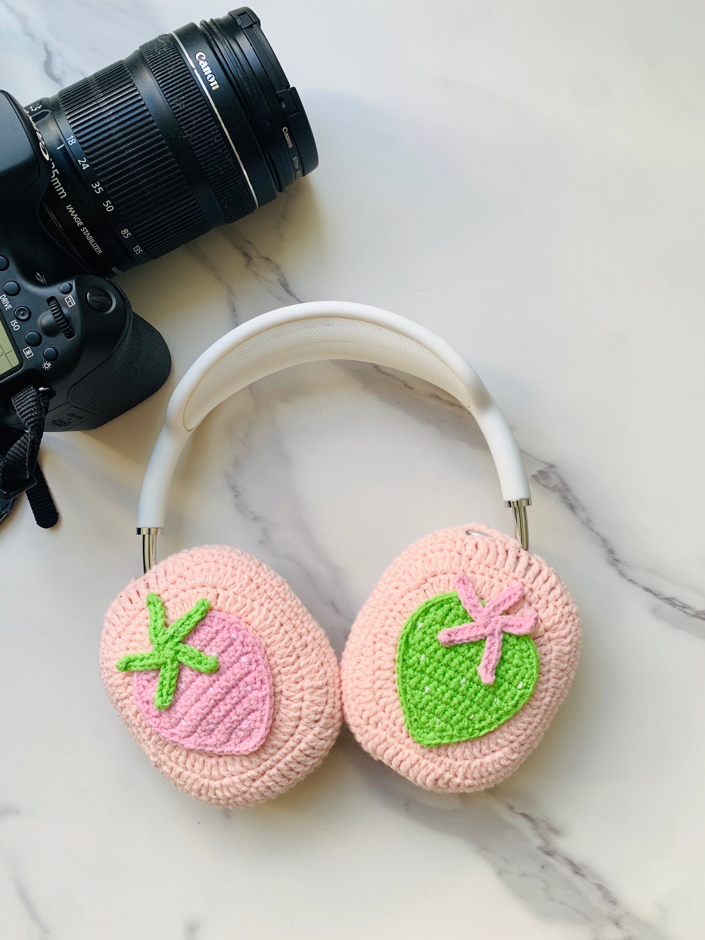 Green Strawberry AirPods Max Cases Sony XM1000 Cases