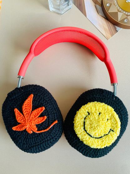 Yellow Smile AirPods Max Cases Sony XM1000 Cases
