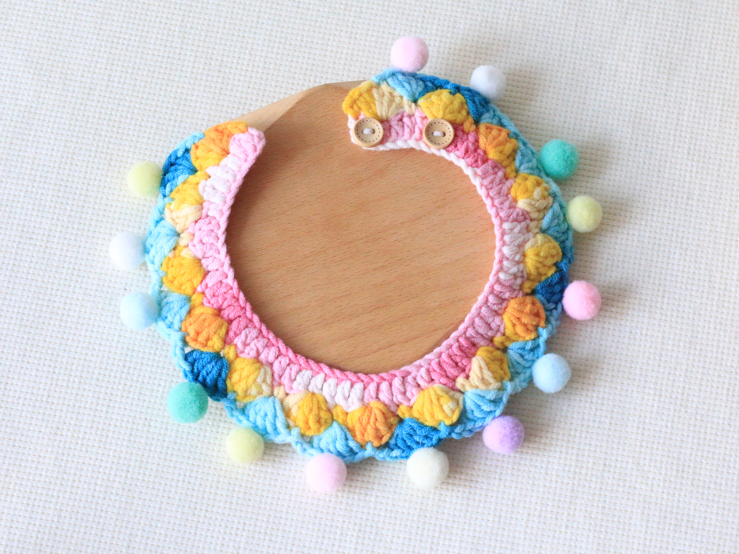 Crochet Collars fot Cats Pet Collar