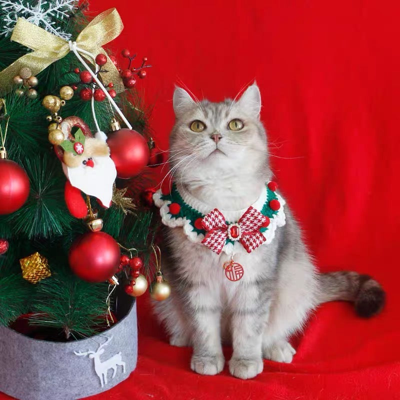 Copy of Happy Time Crochet Cat Collar