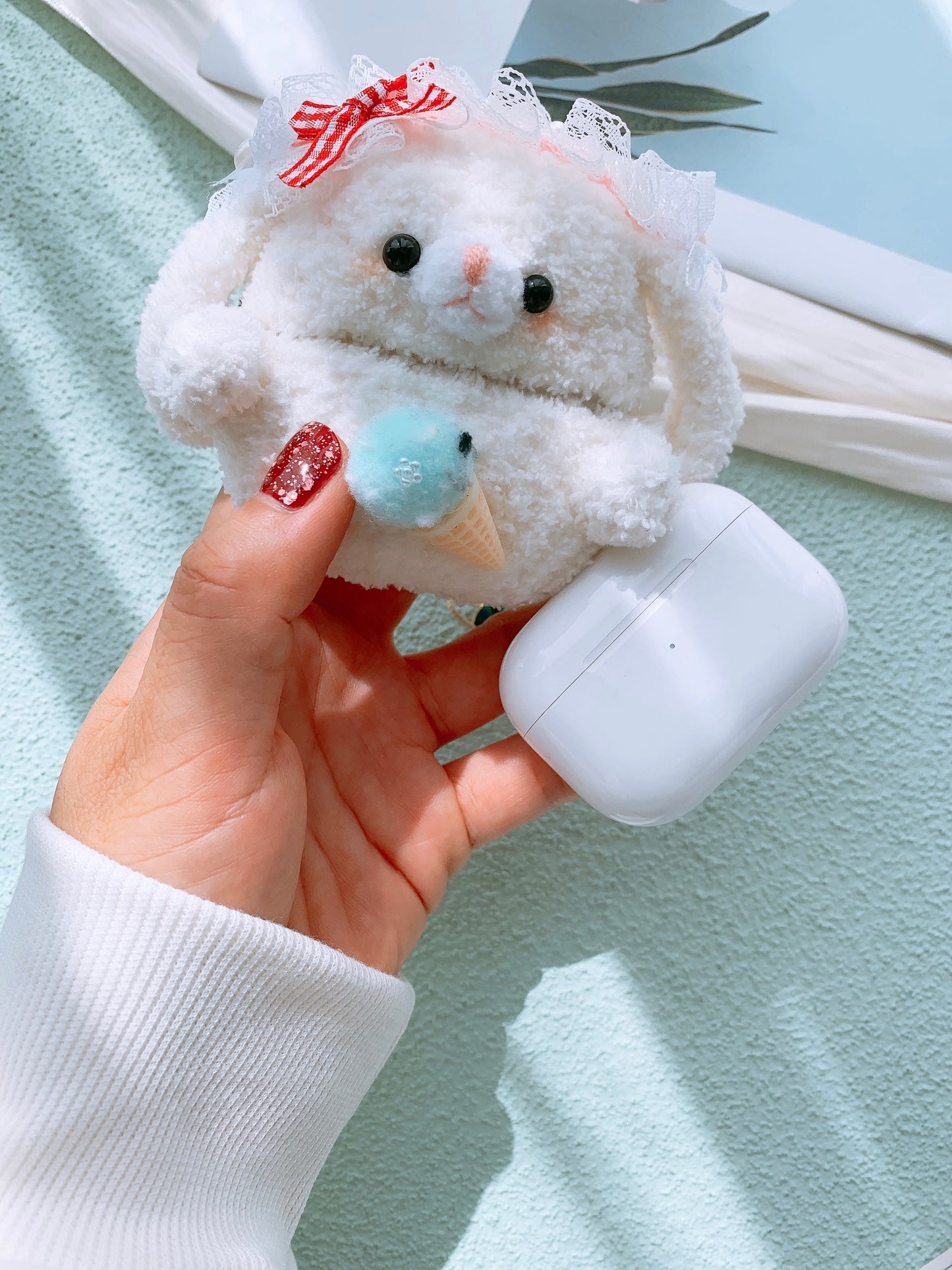 Icecream Rabbit Airpods 1/2/3 Case AirPods Pro, Pro 2 Case