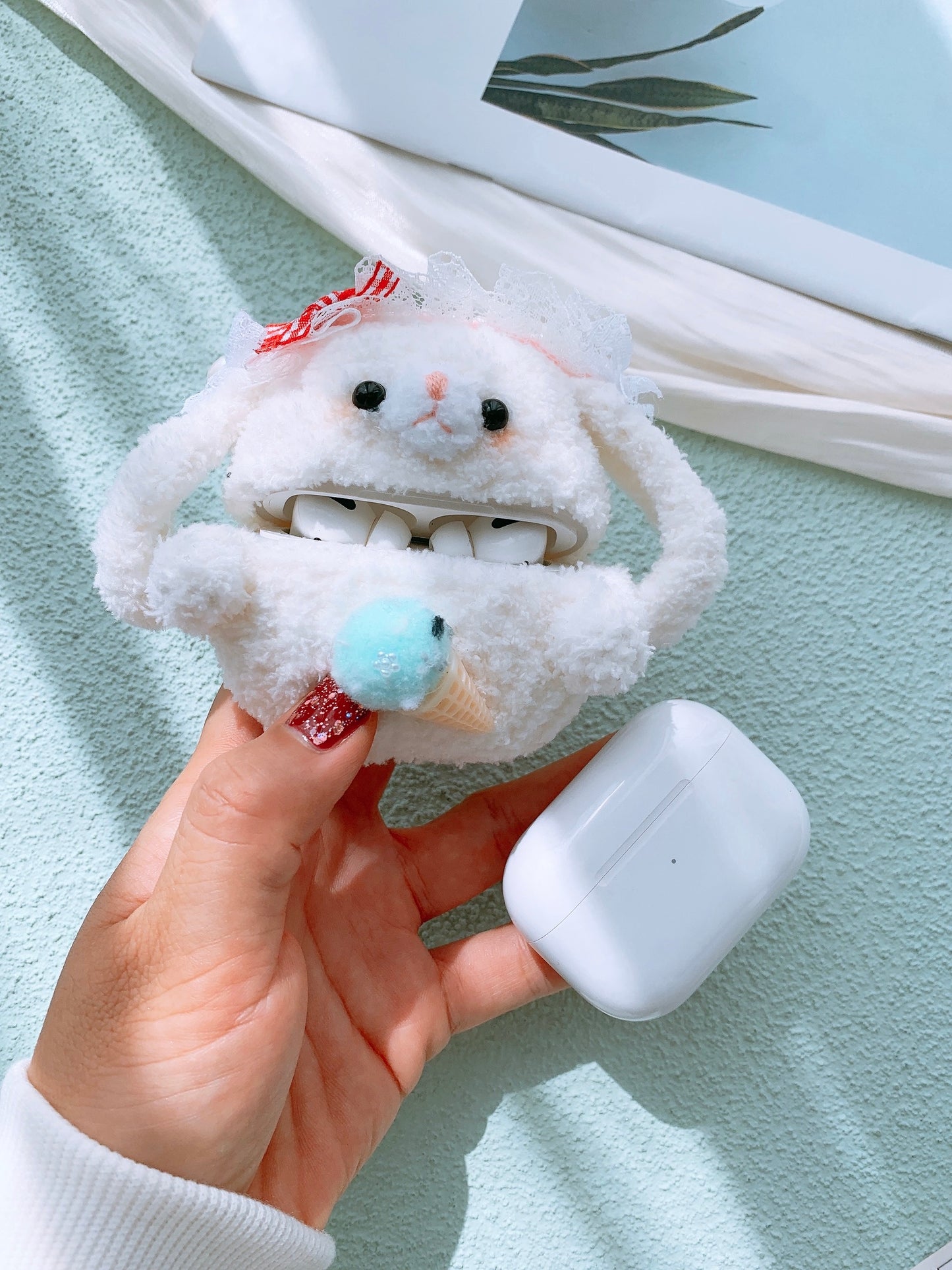 Icecream Rabbit Airpods 1/2/3 Case AirPods Pro, Pro 2 Case