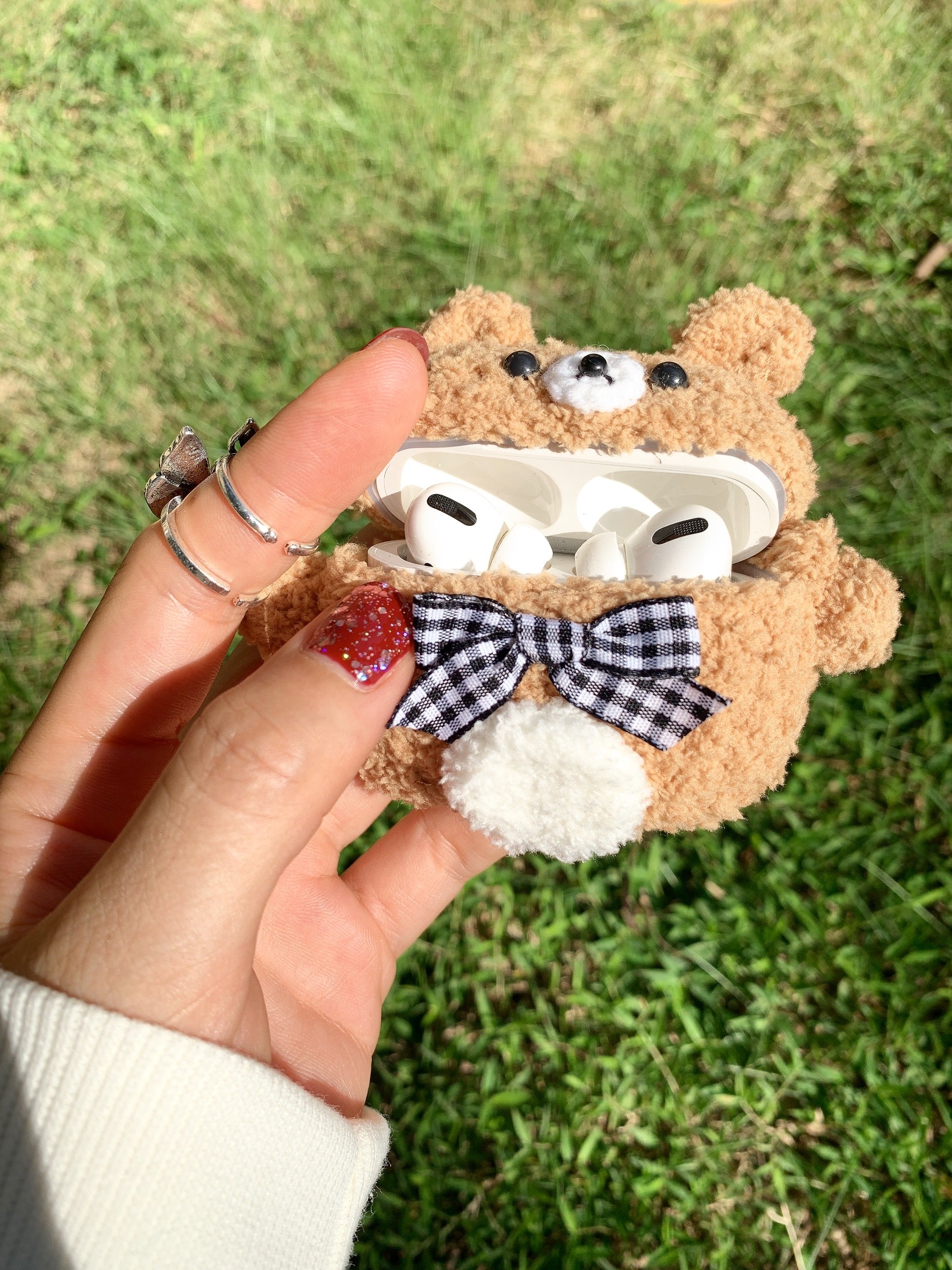 Brown Bear Airpods 1/2/3 Case AirPods Pro, Pro 2 Case