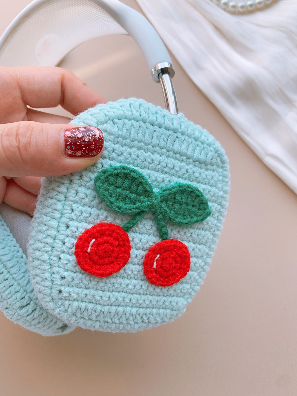 Cherry Airpods Max Cases Sony XM1000 Cases