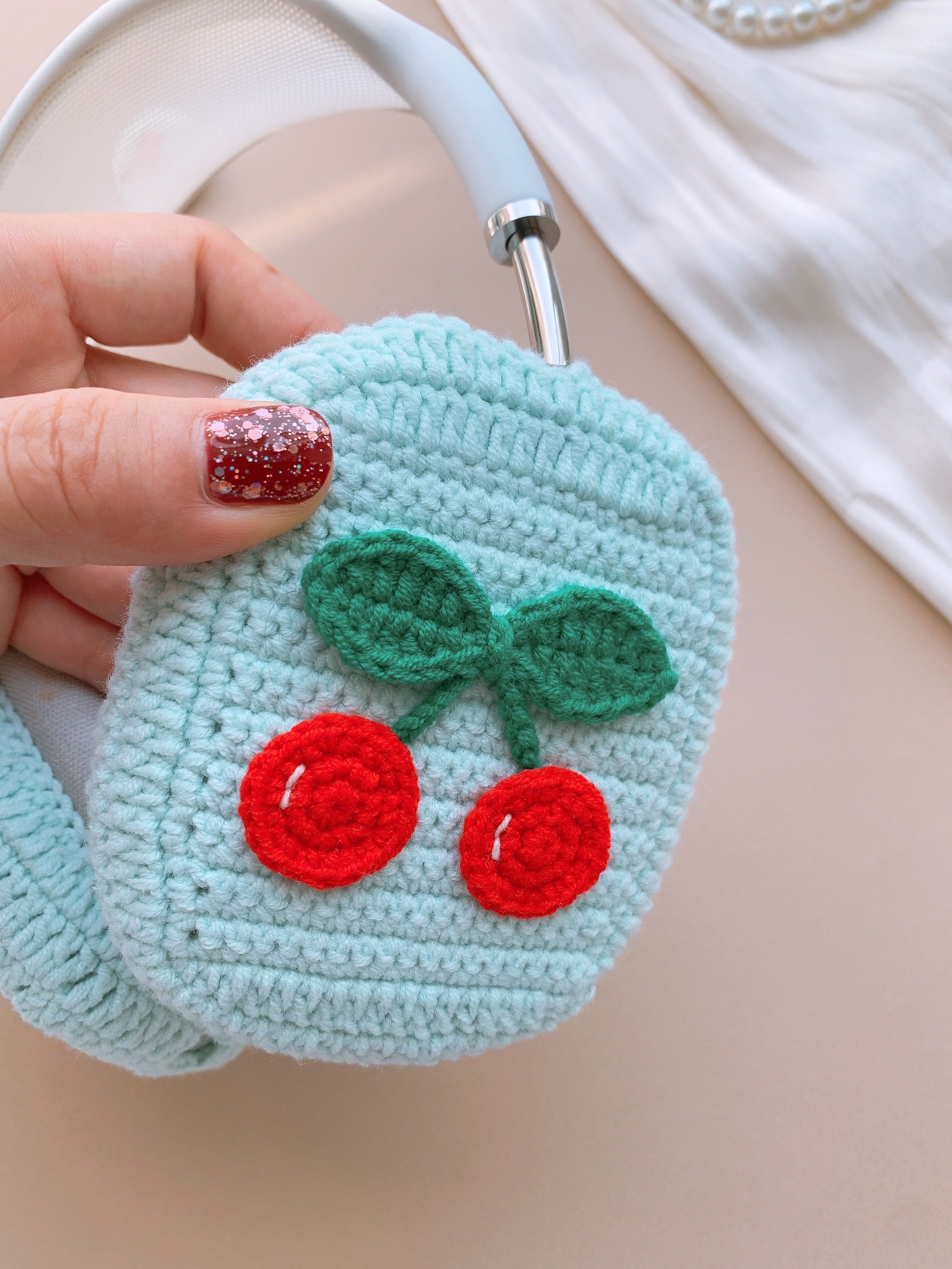 Cherry Airpods Max Cases Sony XM1000 Cases