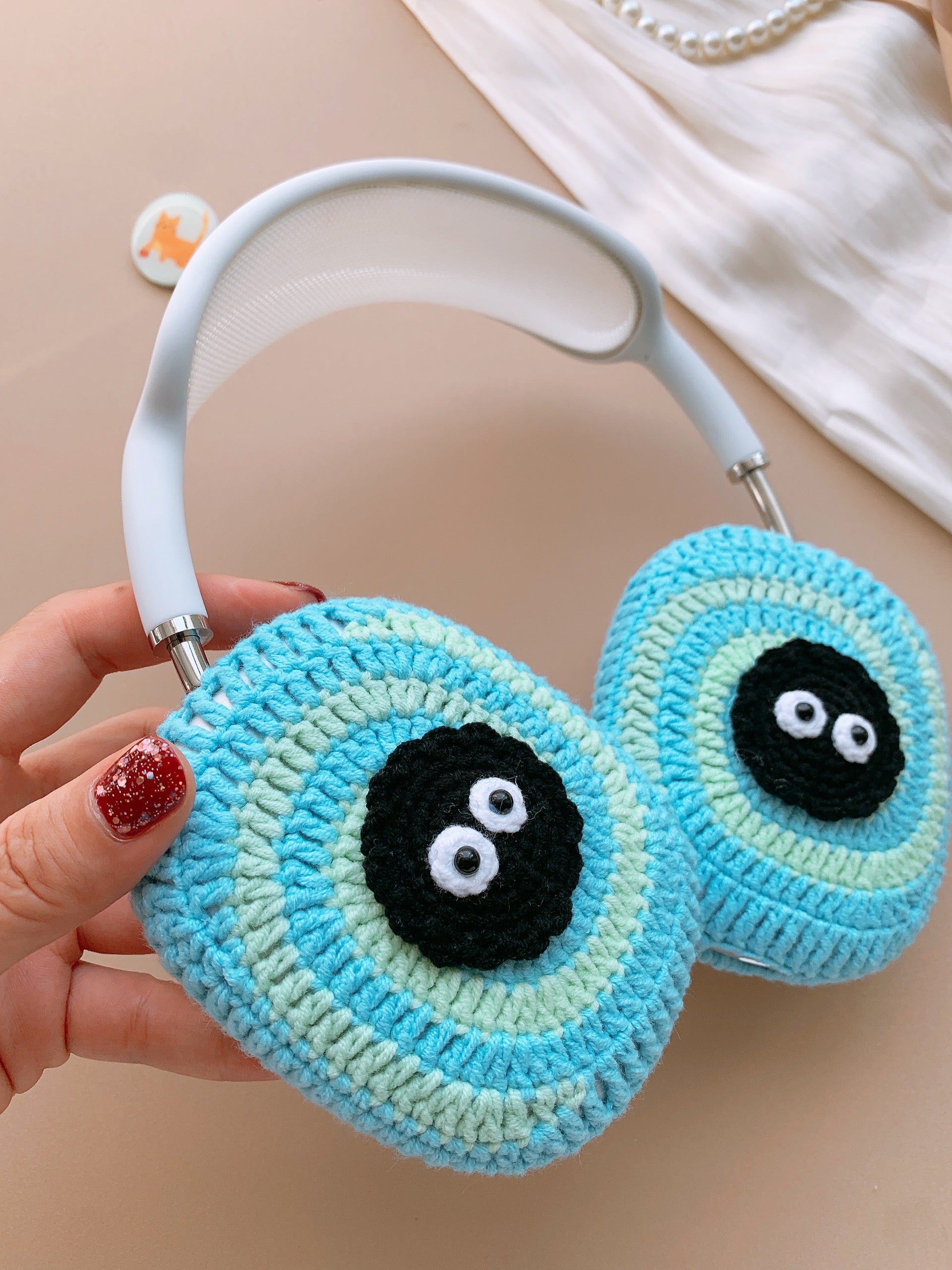 Blue Black Cute Airpods Max Case Sony XM1000 Cases