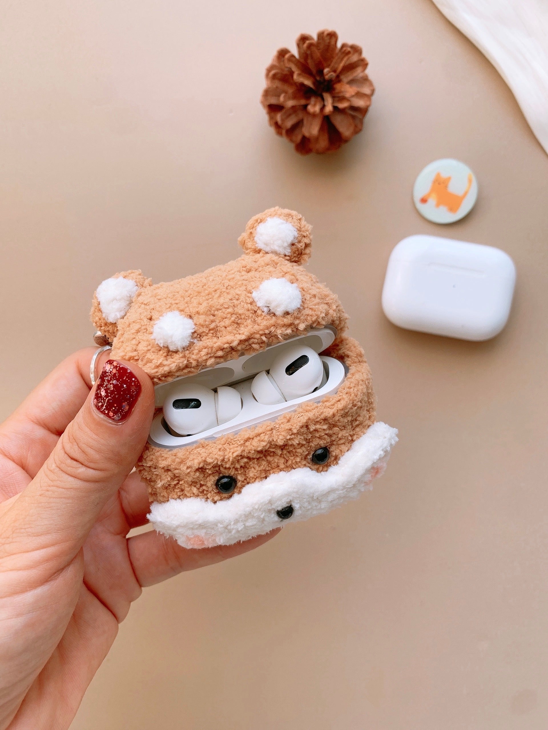 Corgi Airpods 1/2/3 Case AirPods Pro, Pro 2 Case