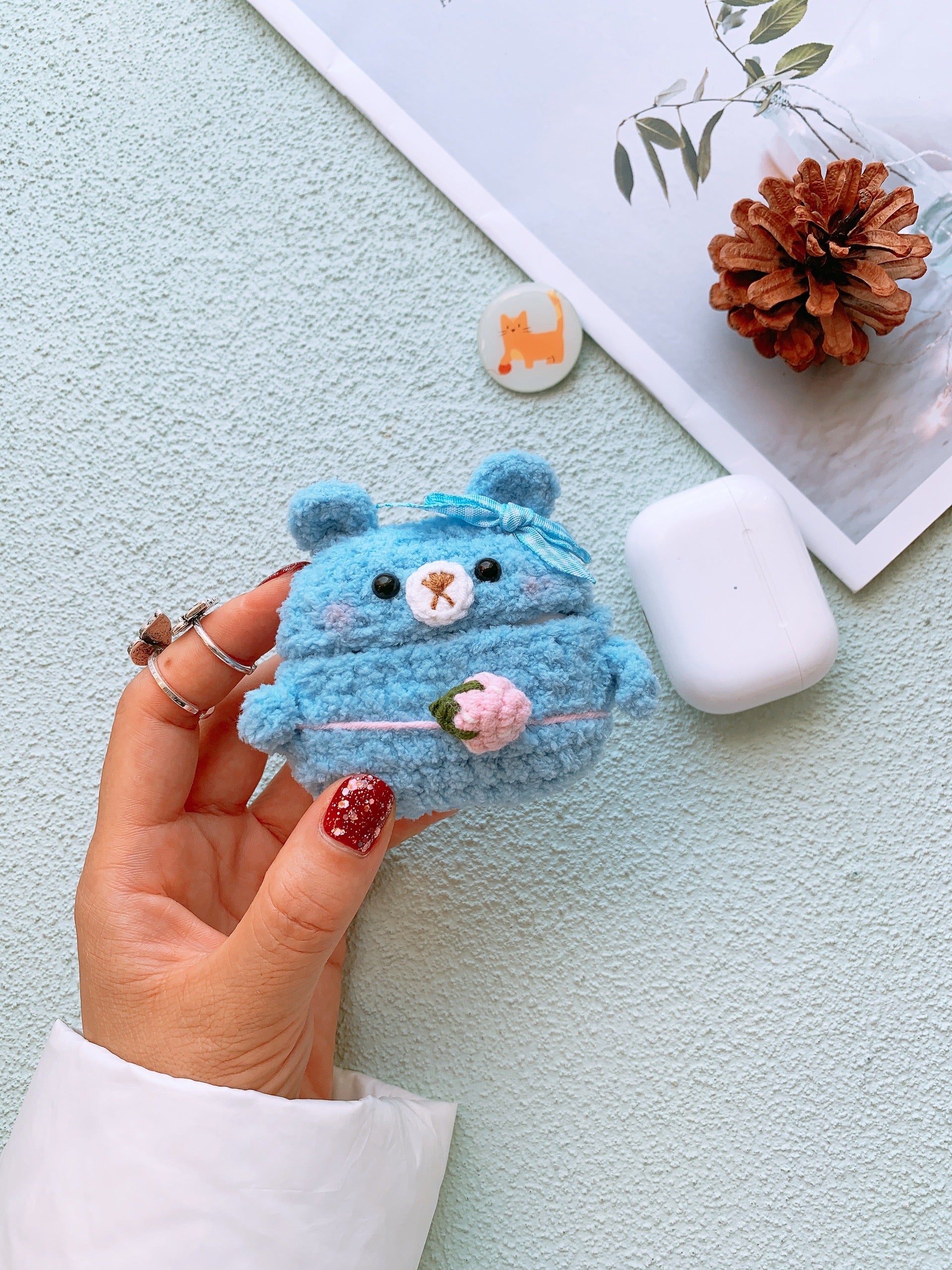 Blue Bear Airpods 1/2/3 Case AirPods Pro, Pro 2 Case