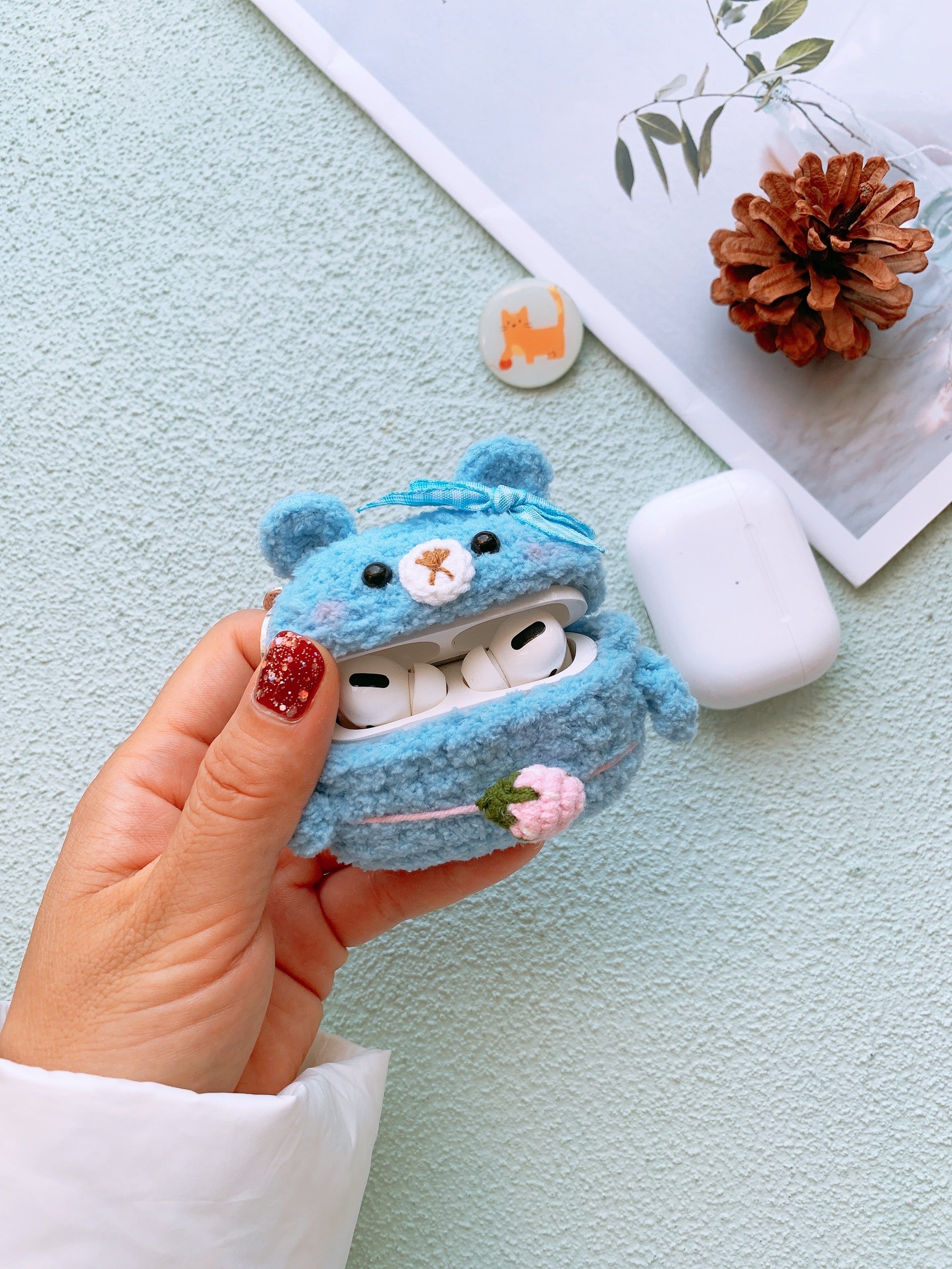 Blue Bear Airpods 1/2/3 Case AirPods Pro, Pro 2 Case