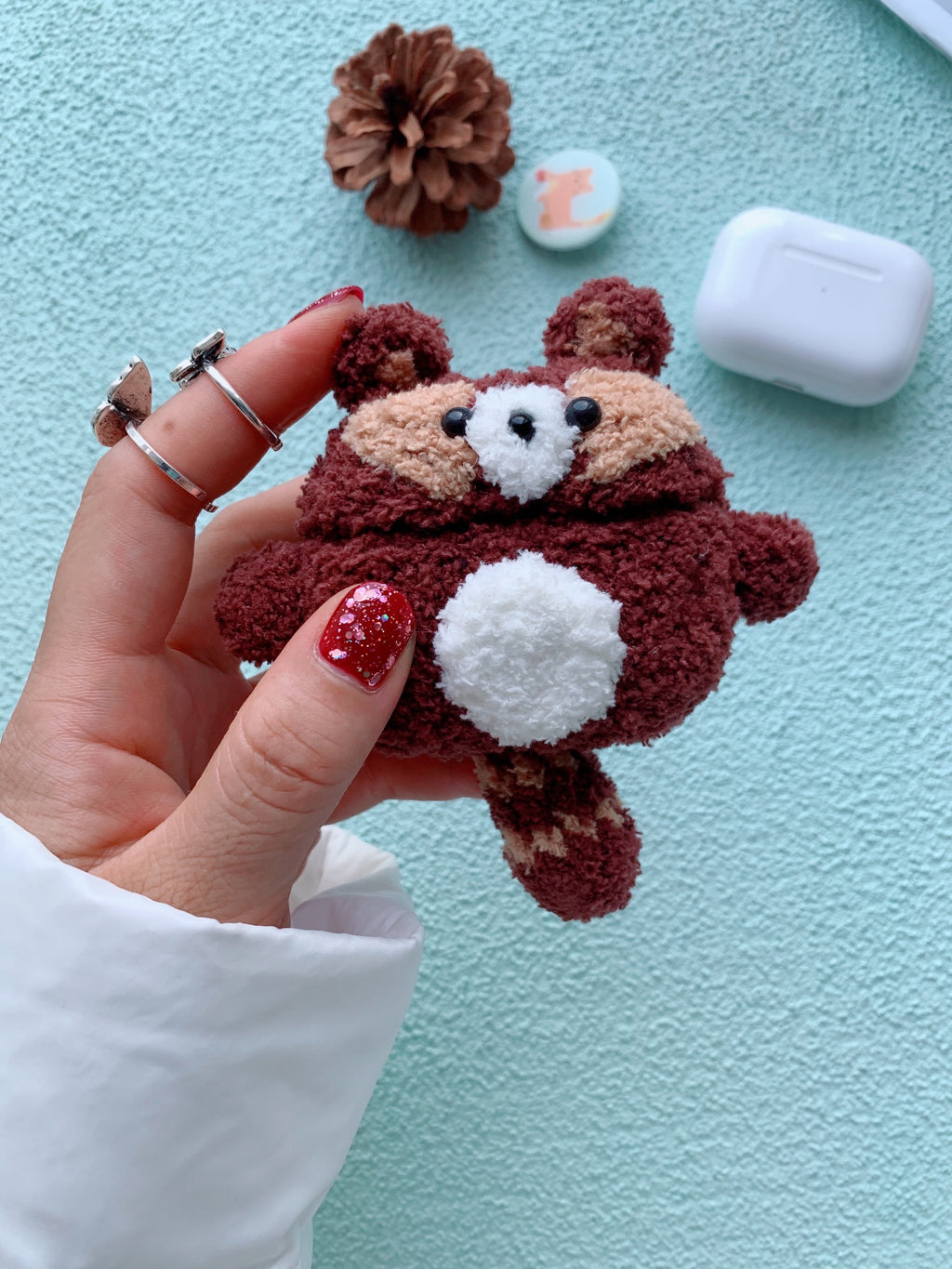 Raccoon Airpods 1/2/3 Case AirPods Pro, Pro 2 Case