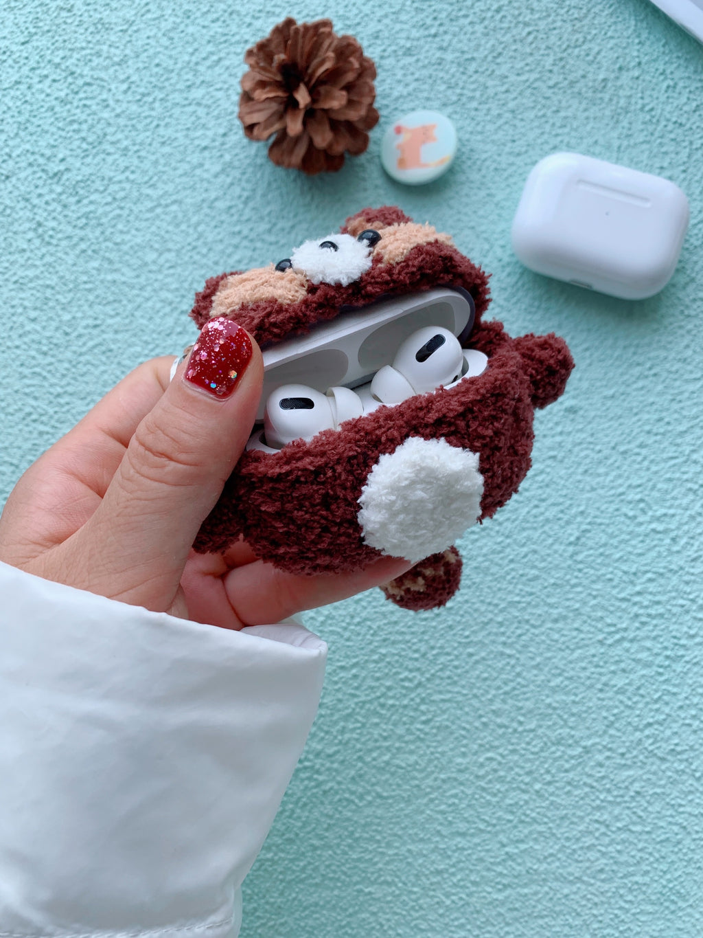 Raccoon Airpods 1/2/3 Case AirPods Pro, Pro 2 Case