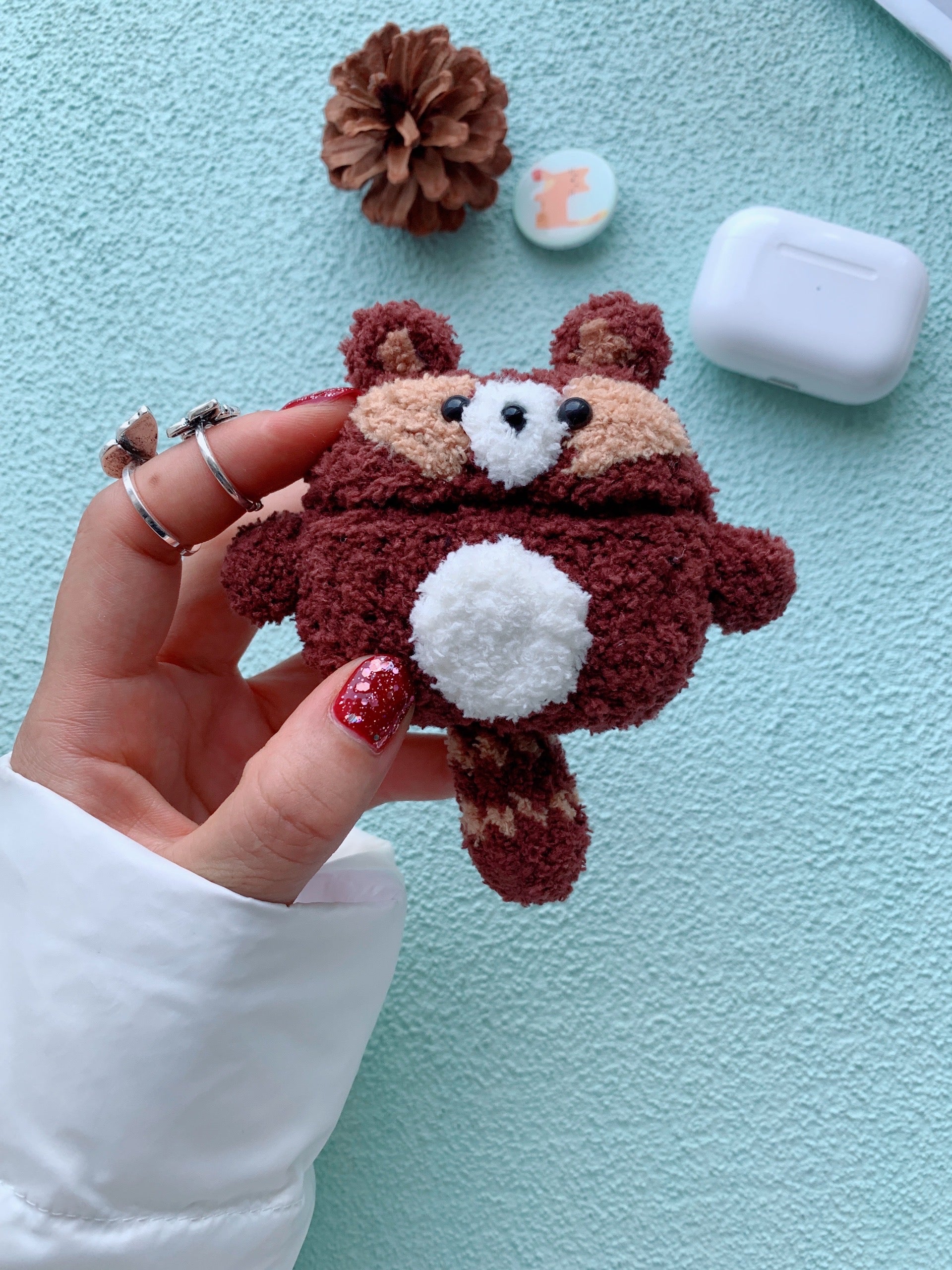 Raccoon Airpods 1/2/3 Case AirPods Pro, Pro 2 Case