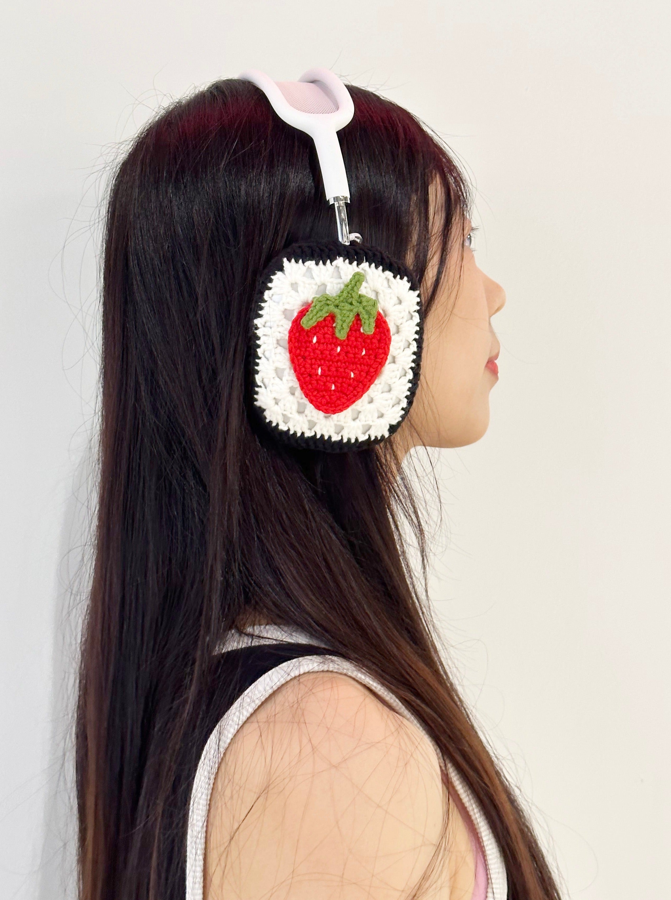 Classic Strawberry AirPods Max Cases Sony XM1000 Cases