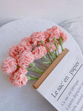 1 Carnation Crochet Carnation Home Decor Gifts For Mother's Day