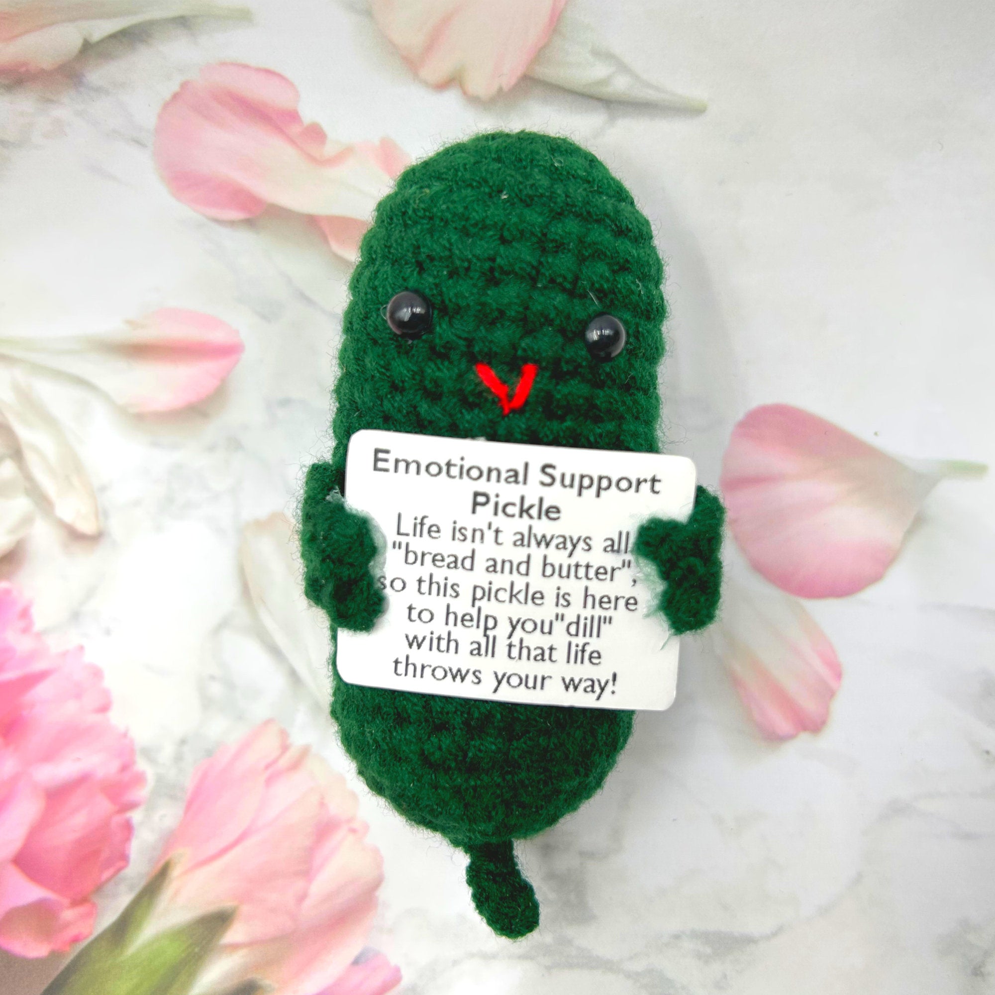 Crochet Smiley Sour Cucumber