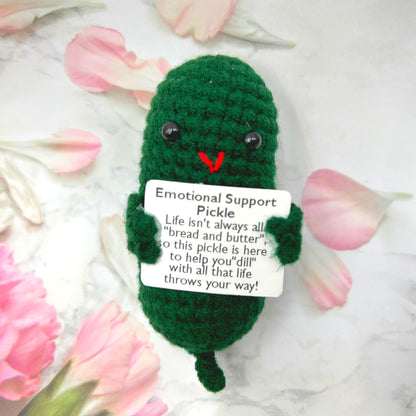 Crochet Smiley Sour Cucumber